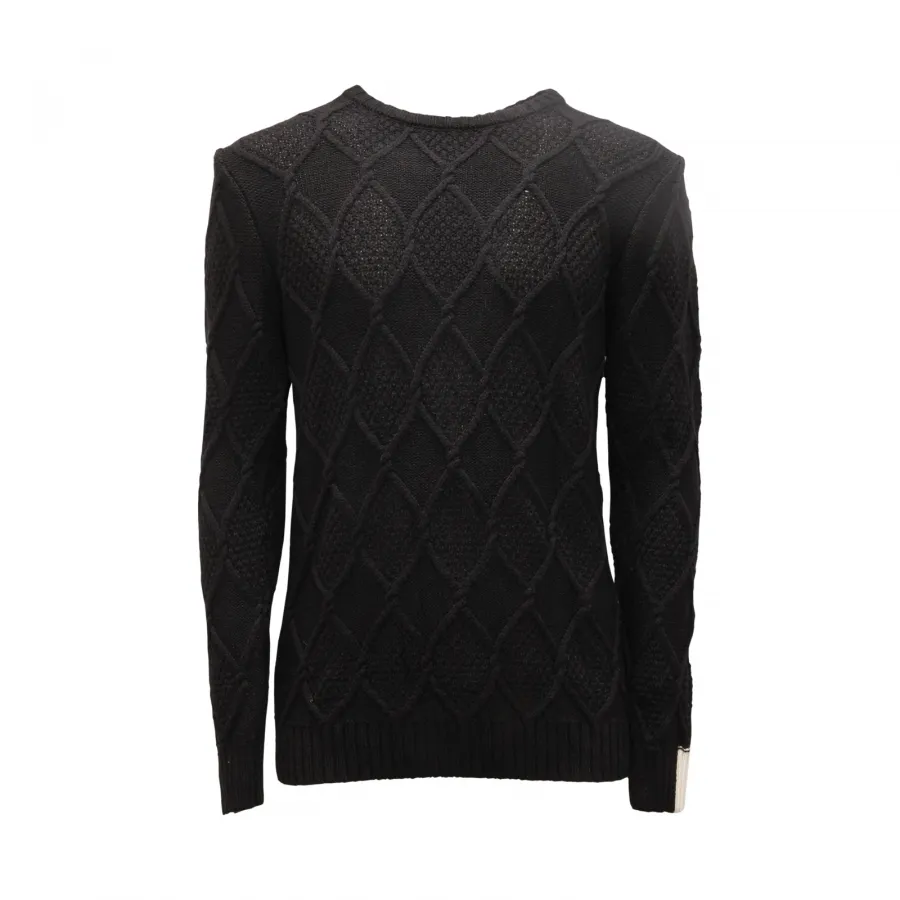 6170AR maglione uomo IMPERIAL man wool blend sweater black
