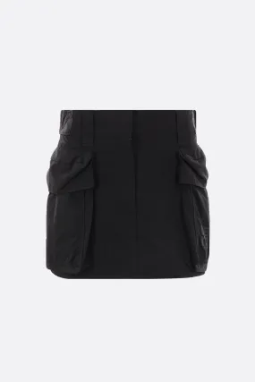  ALEXANDER WANG minigonna cargo in nylon 