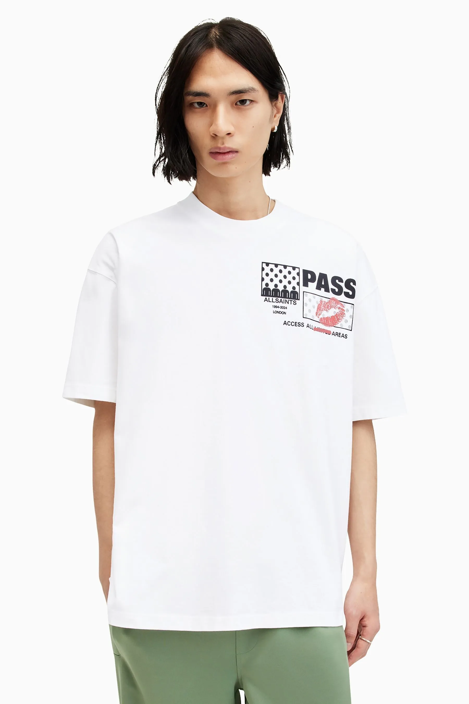 AllSaints - Pass Girocollo - T-shirt