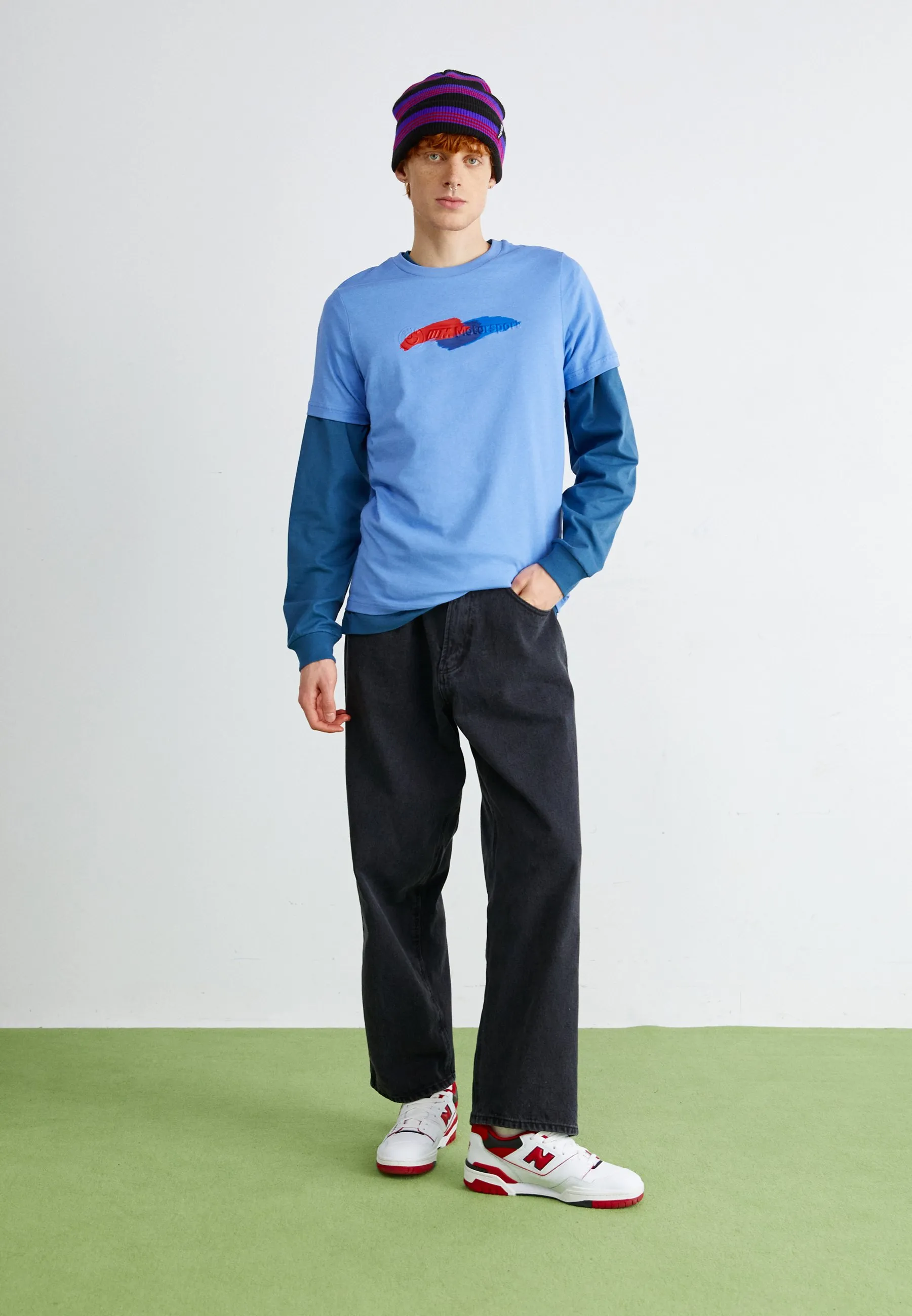 BMW STATEMENT LOGO TEE - T-shirt con stampa