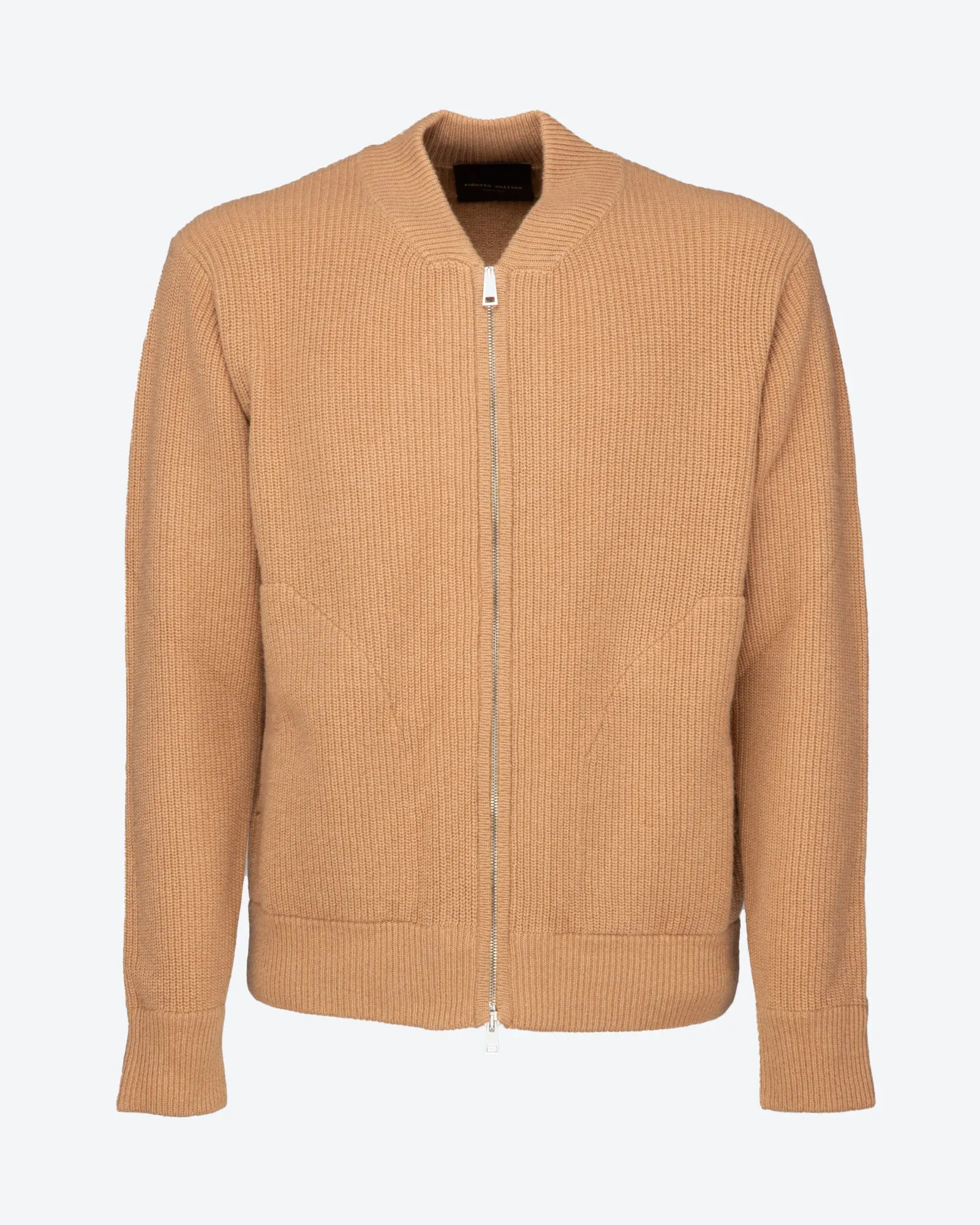 Bomber in lana merino