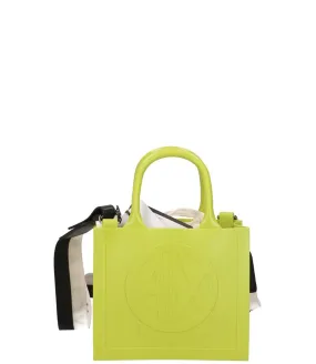 Borsa a mano con tracolla logo taglia S