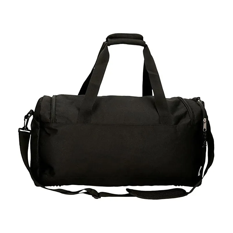 BORSA DA VIAGGIO REEBOK BOSTON NERO 55X28,5X21CM 1 ZIP BORSONE DA PALESTRA PISCINA CALCIO TEMPO LIBERO OFFICIAL PRODUCT