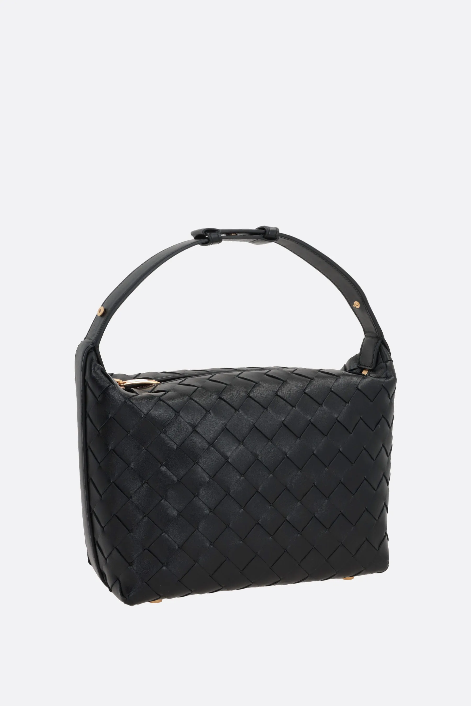 BOTTEGA VENETA borsa a mano Wallace mini in Intrecciato nappa