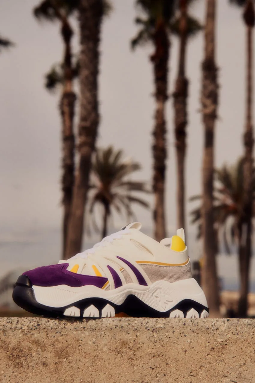 Chaussures de course en cuir