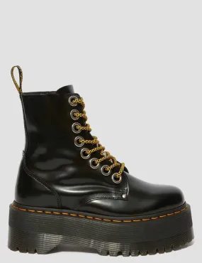 Dr. Martens     Stivali Platform Jadon Max nero