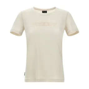 FREDDY   donna    T-Shirt con logo bronzo Z40