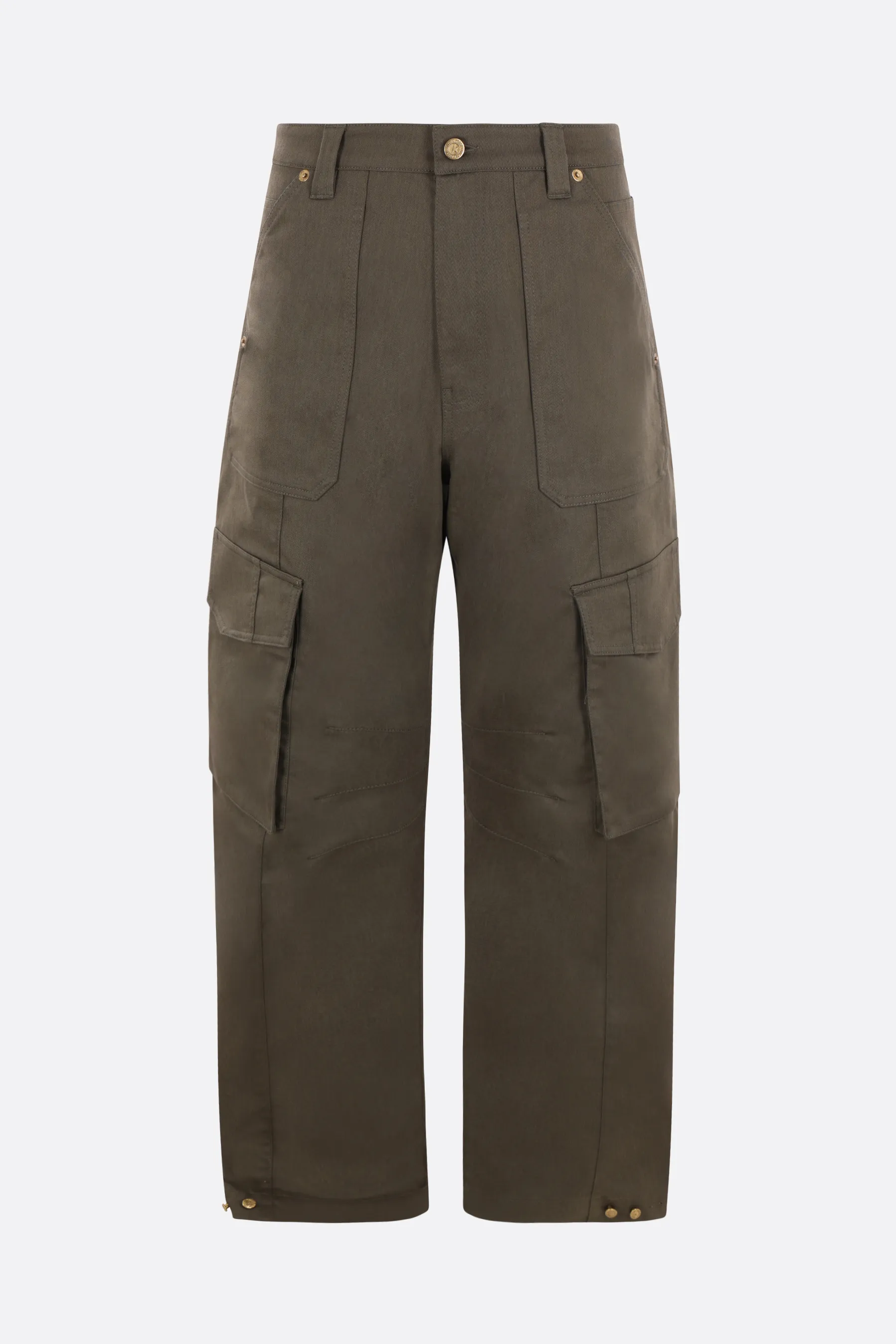  GOLDEN GOOSE DELUXE BRAND pantalone cargo Lentino in misto cotone 