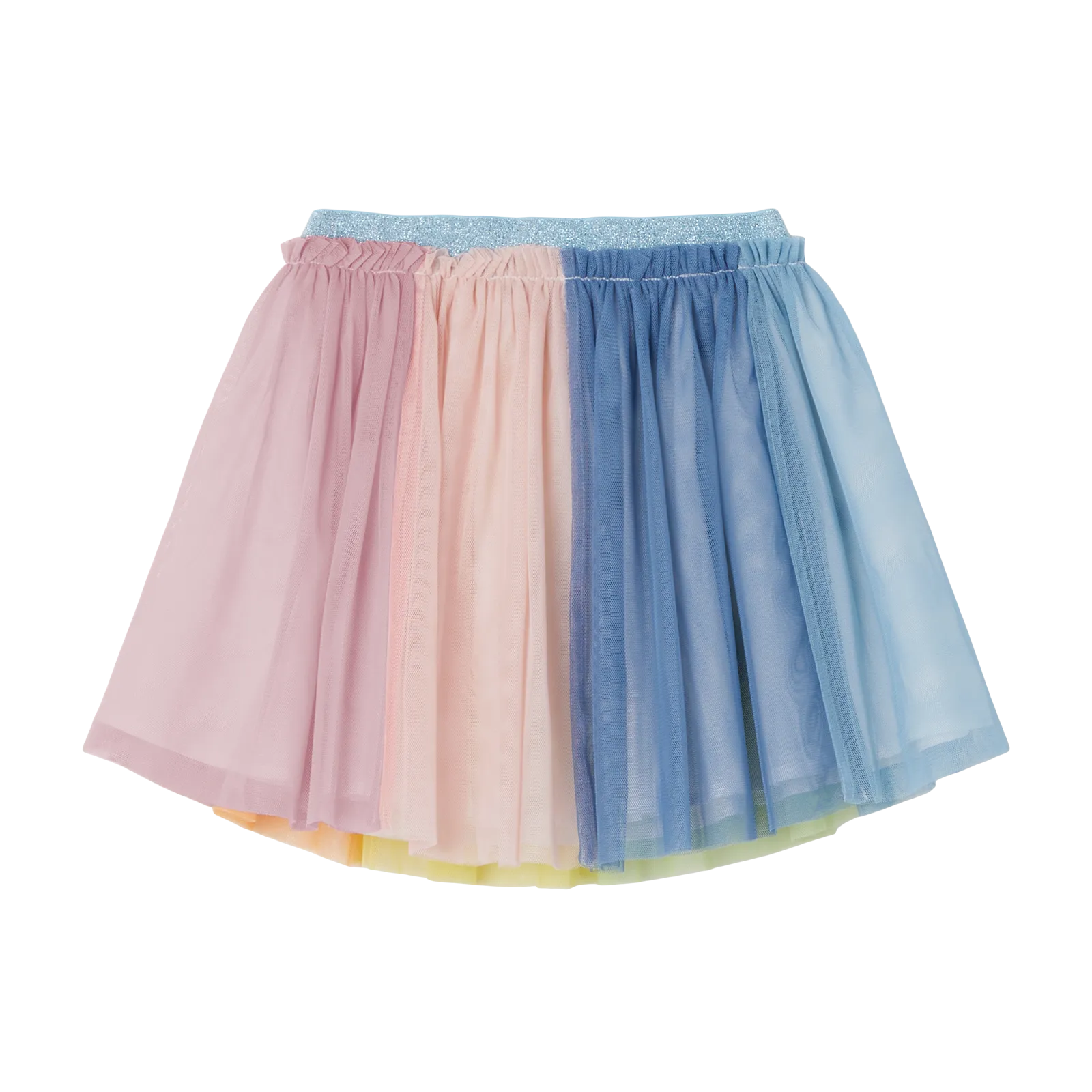 Gonna in tulle multicolor per bambina