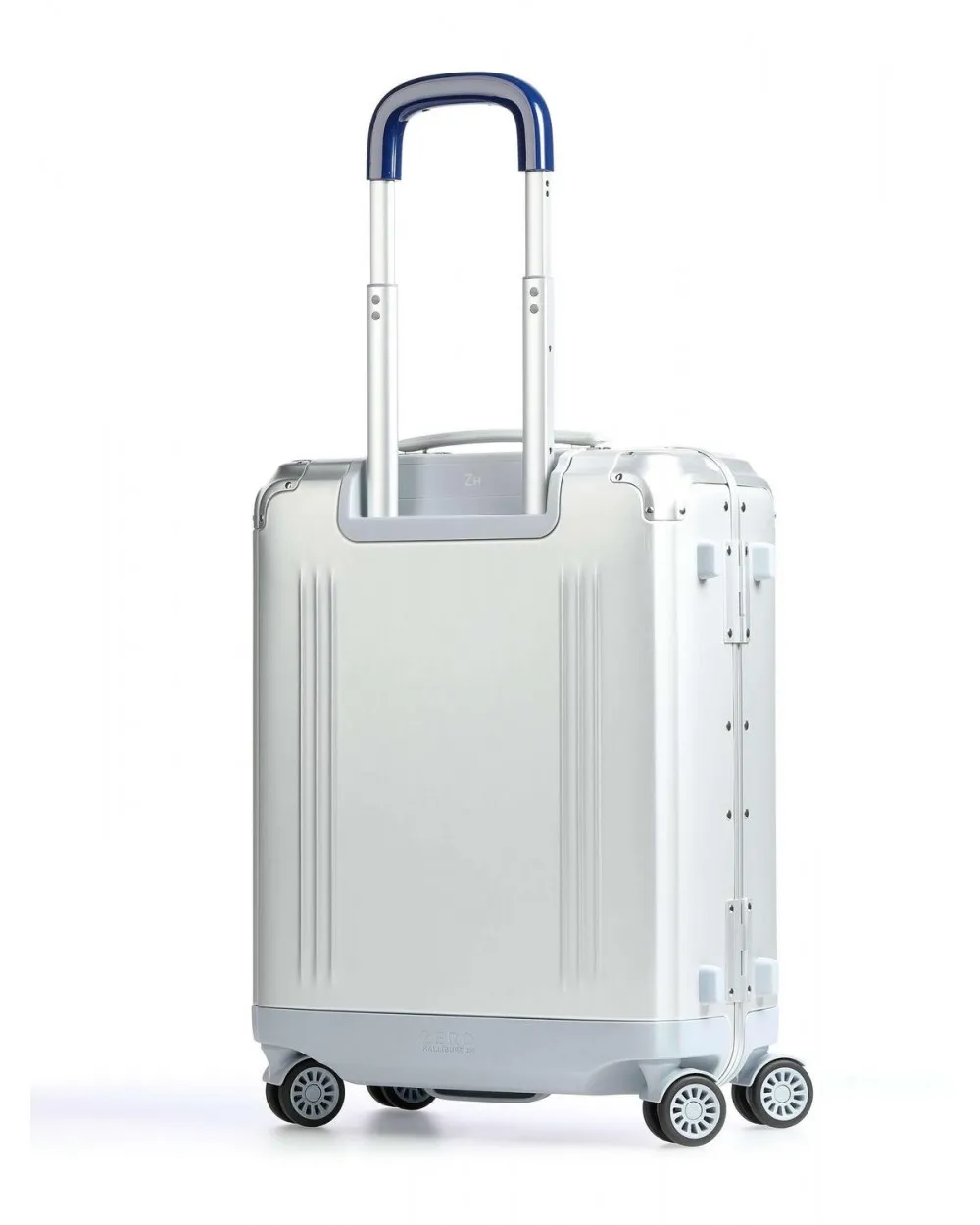 Halliburton - Trolley rigido formato cabina in alluminio 4 ruote 55 cm Continental | Studioarch.com