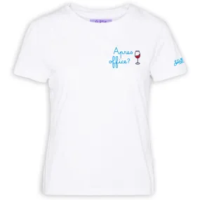 Mc2 Saint Barth Embroidery T-Shirt / White