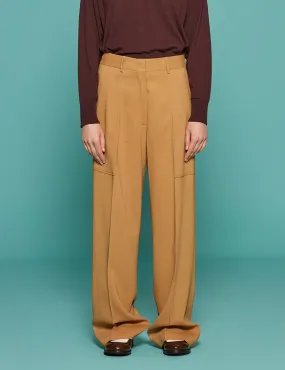 pantacargo stretch crepe cady honey