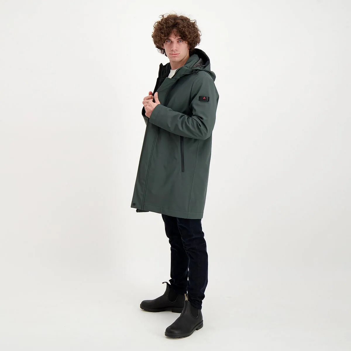      PEUTEREY PARKA CON CAPPUCCIO STACCABILE ALBALI  