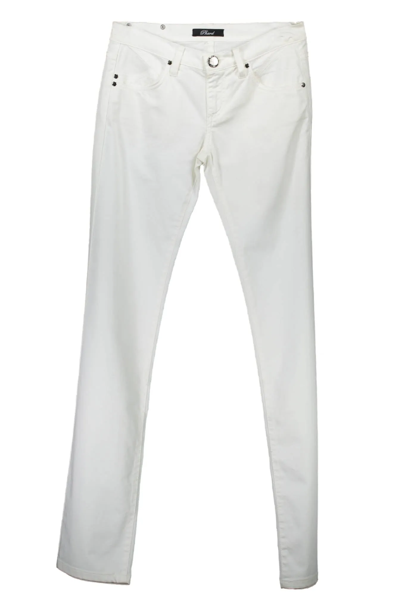Phard pantalone jeans bianco panna   