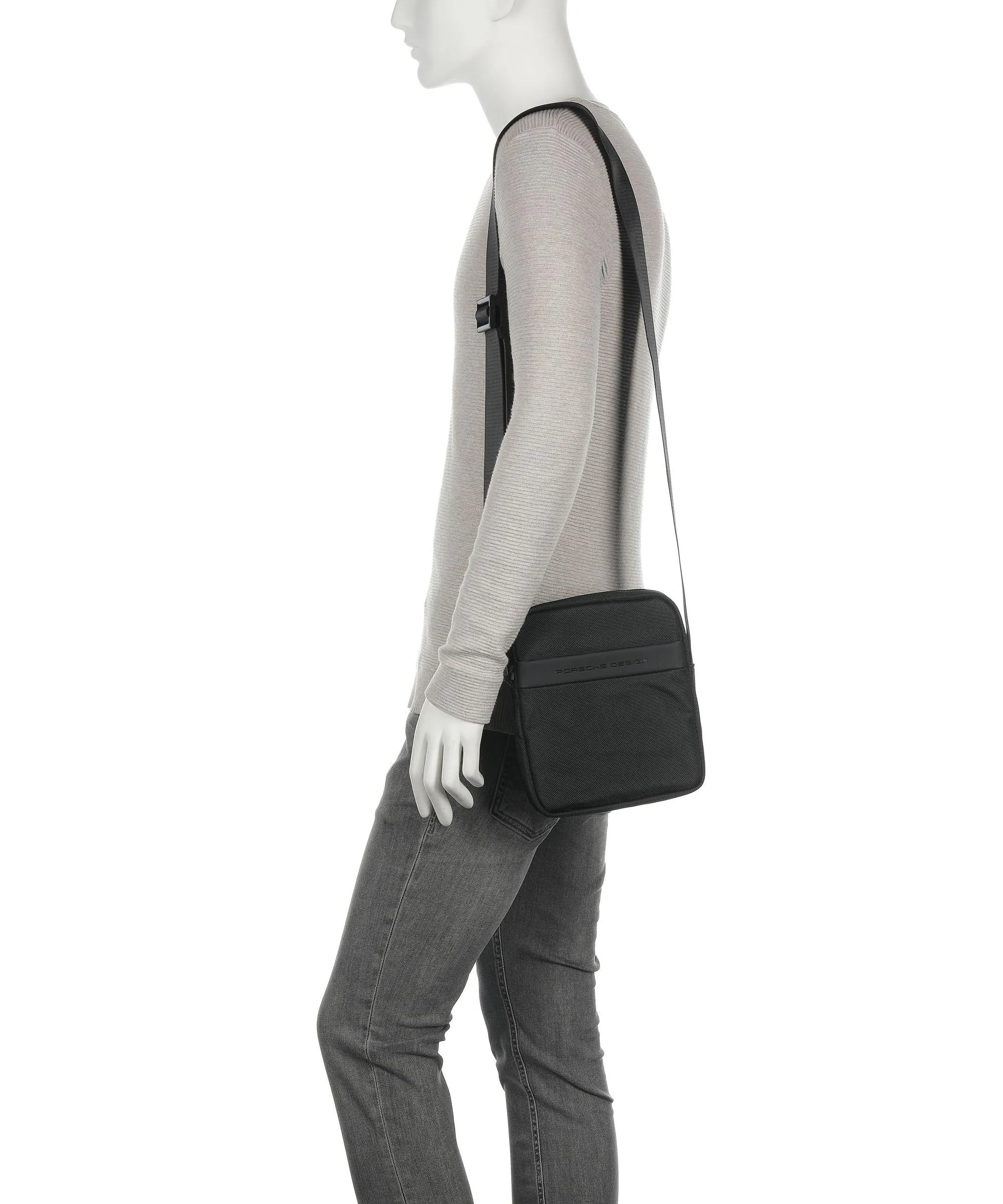  Porsche Design Voyager XS Borsa a tracolla poliestere nero  