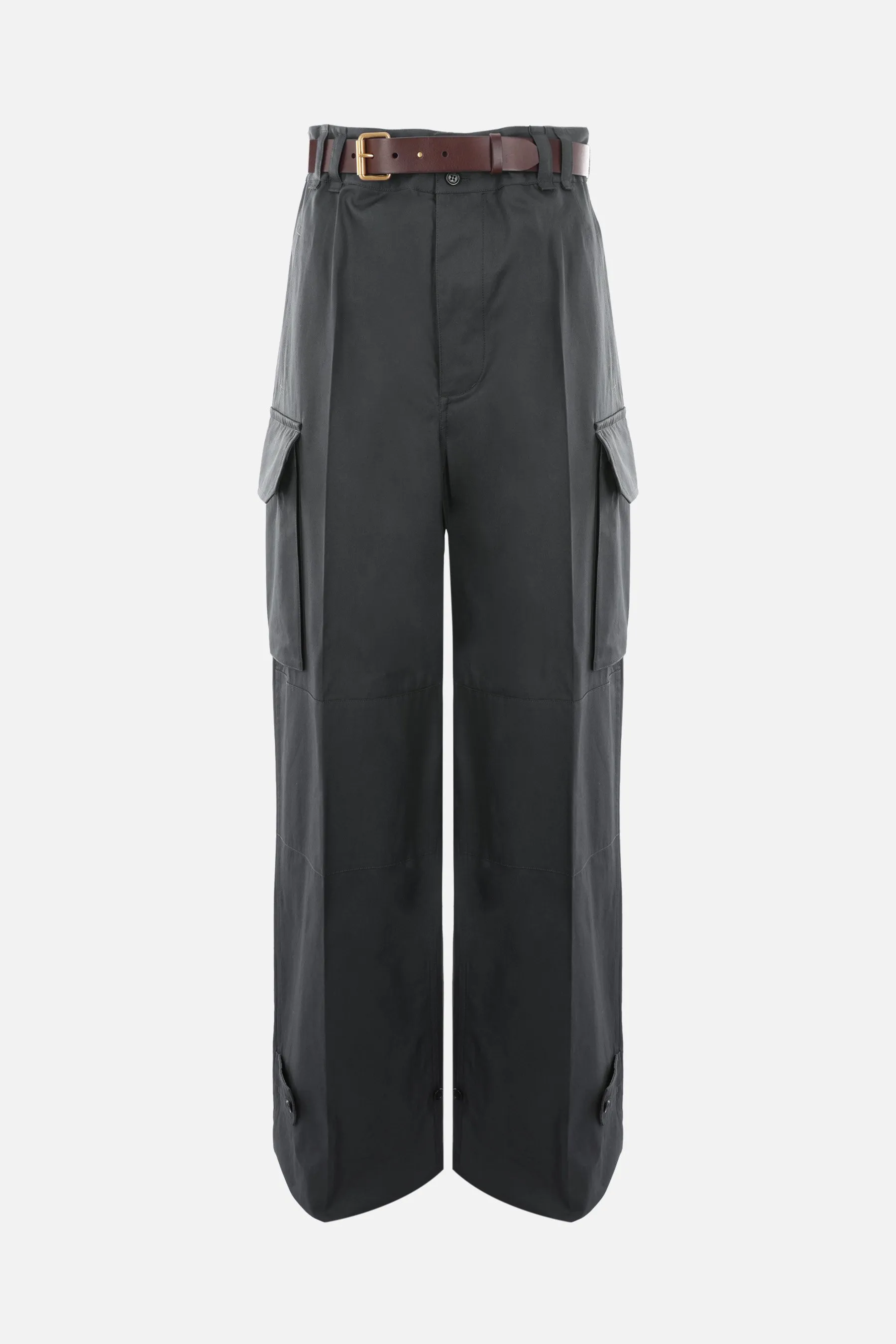  SAINT LAURENT pantalone cargo Cassandre in twill 