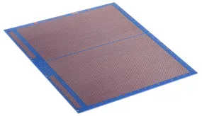 Scheda millefori singola faccia Vero Technologies passo 2.54 x 2.54mm, 233.4 x 220 x 1.6mm, DIN 41612