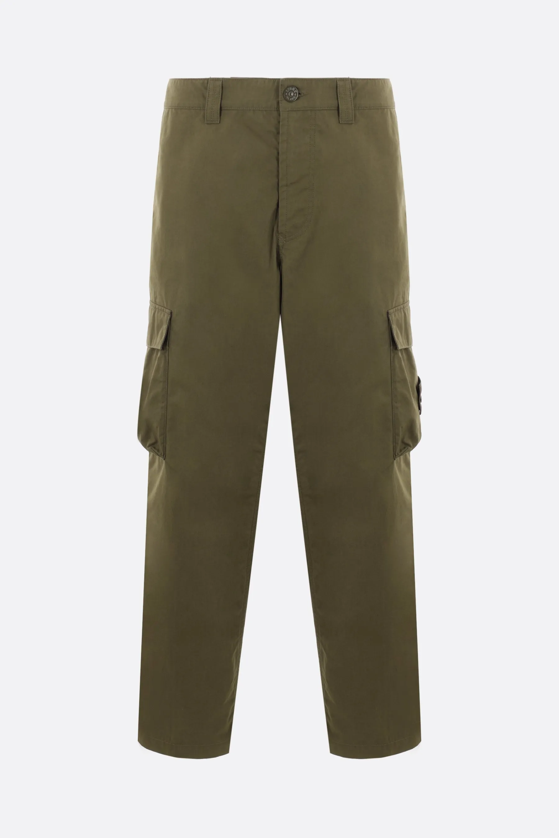  STONE ISLAND pantalone cargo Ghost in cotone 