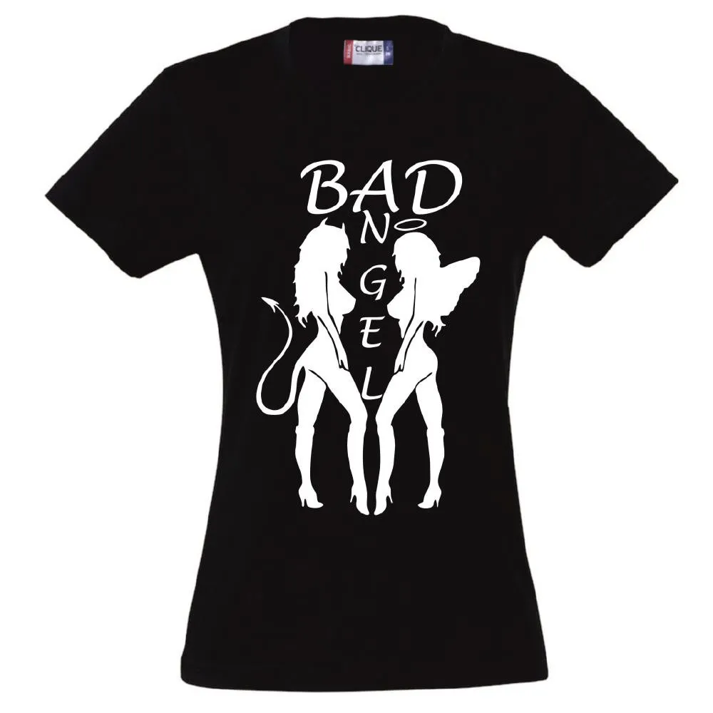 T-shirt Donna Bad Angel Maglietta Maniche Corte PS 28870-BA