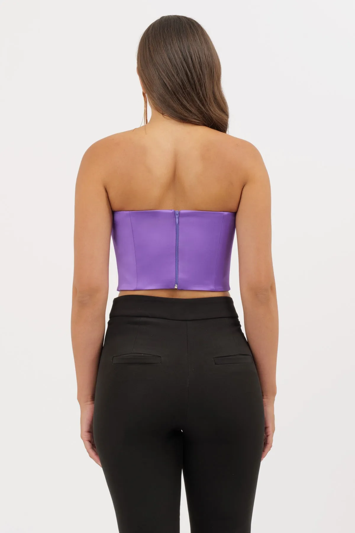 Top Cuore Violet-