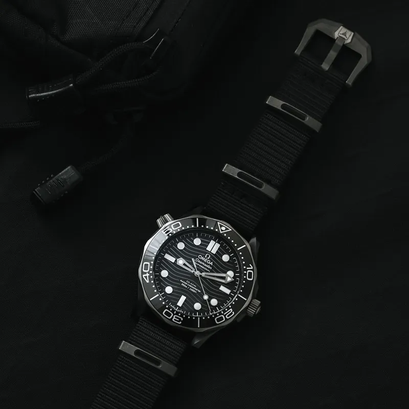 Triple Aught Design Quantum Watch Strap Black Matte